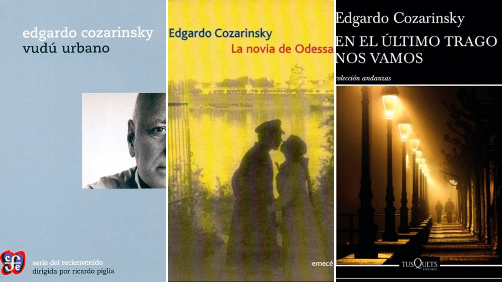 "ᴾᵒʳ ˢᵘᵉʳᵗᵉ ⁿᵒˢ Qᵘᵉᵈᵒ ˢᵘ ᵒᵇʳᵃ"   EDGARDO COZARINSKY