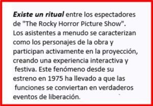 ℝ𝕖𝕔𝕠𝕣𝕕𝕒𝕞𝕠𝕤 𝕖𝕝 𝕖𝕤𝕥𝕣𝕖𝕟𝕠 𝕕𝕖      The Rocky Horror Picture Show