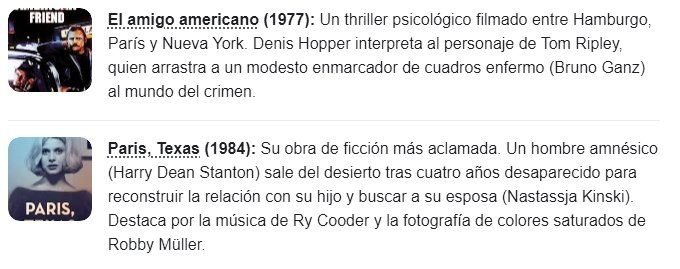🌟 R͙e͙c͙o͙r͙d͙a͙m͙o͙s͙ e͙l͙ c͙u͙m͙p͙l͙e͙a͙ño͙s͙ d͙e͙ 🌟                 Wim Wenders