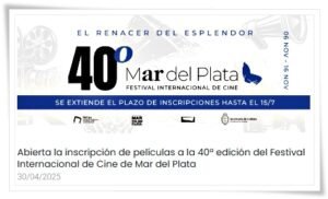 ꧁ ᖴᗴᔕ丅Ꭵᐯᗩᒪᗴᔕ Ƴ ᗰᑌᗴᔕ丅ᖇᗩᔕ ꧂         40° edición del Festival Internacional de Cine de Mar del Plata