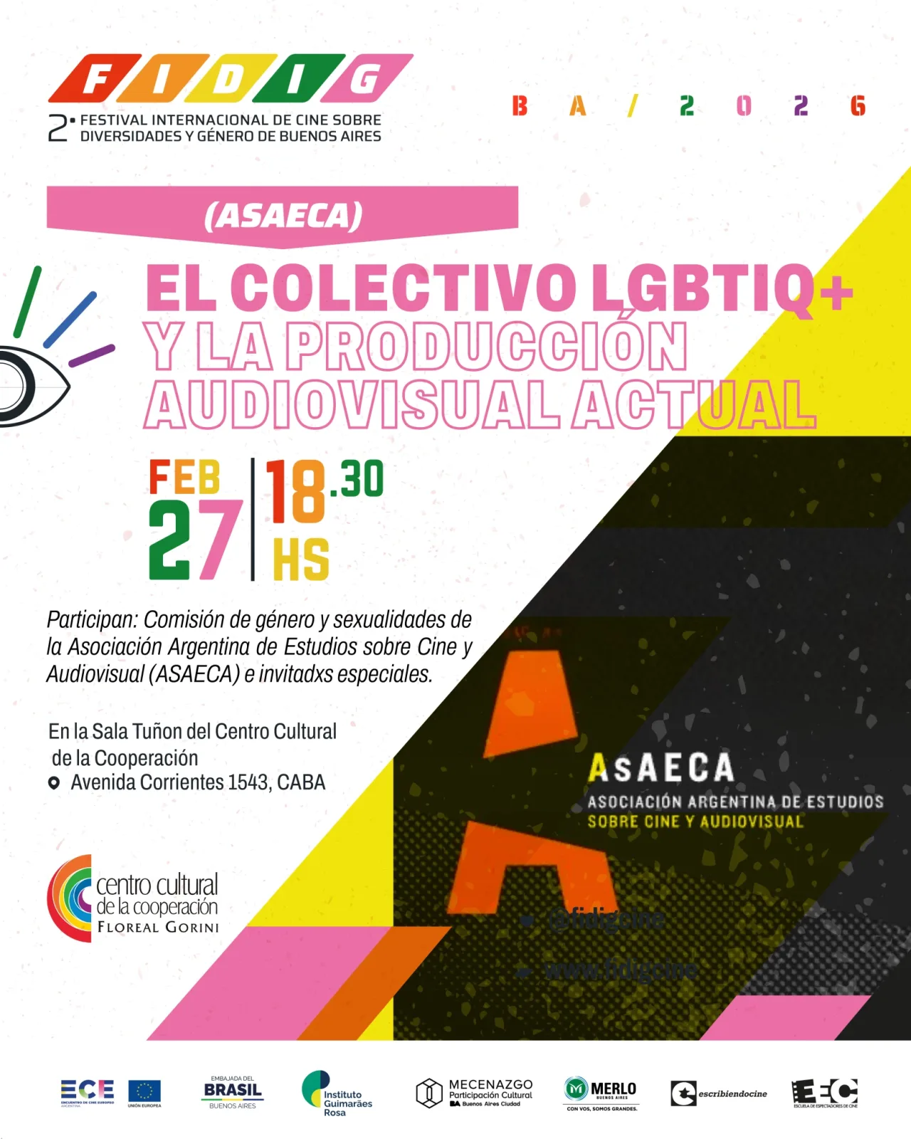 ◥꧁ᖴᗴᔕ丅Ꭵᐯᗩᒪᗴᔕ Ƴ ᗰᑌᗴᔕ丅ᖇᗩᔕ꧂◤    2 º Festival Internacional de Cine sobre Diversidad y Género de Buenos Aires