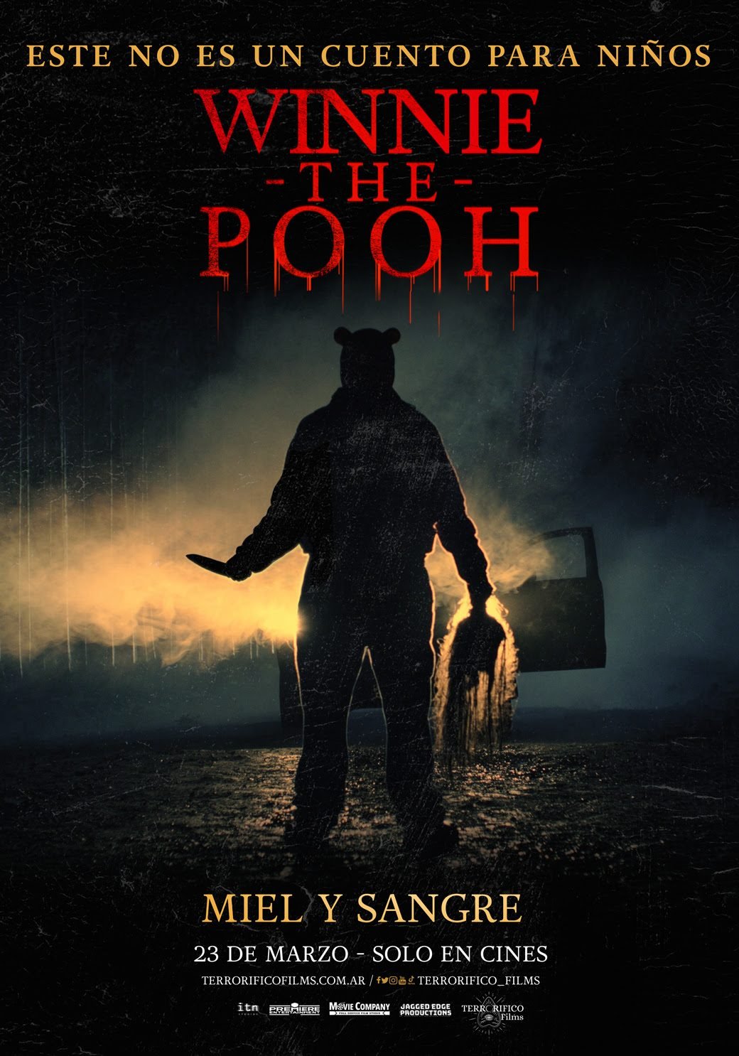 | ESTRENO | 23 de marzo |                          Winnie the Pooh: Miel y sangre, Una película de Rhys Frake-Waterfield
